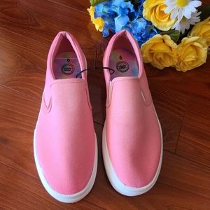 Wonder Nation Pink Slip On Shoes Size 9